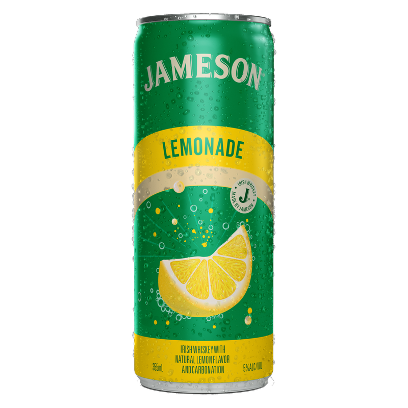 Jameson Lemonade Irish Whiskey Cocktail 4pk 12oz Cans 7% ABV