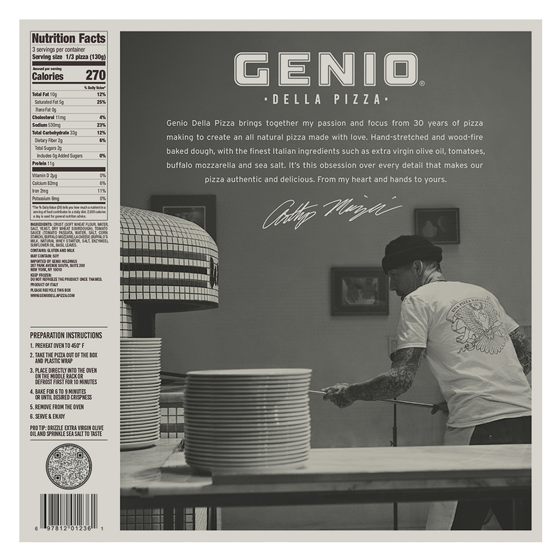 Genio Margherita Pizza 13.8oz