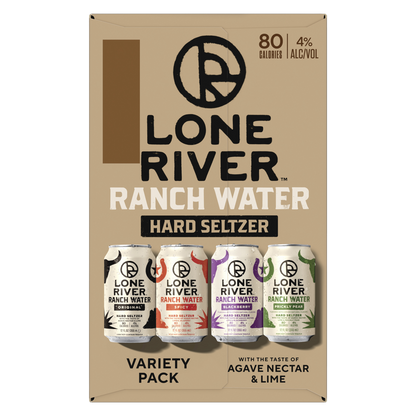 Lone River Ranch Water Hard Seltzer Variety Pack (12Pkc 12 Oz)