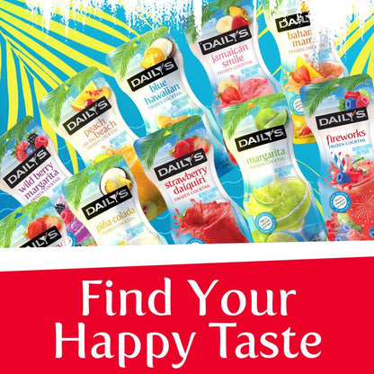 Daily's Strawberry Daiquiri Single 10oz Pouch 5% ABV