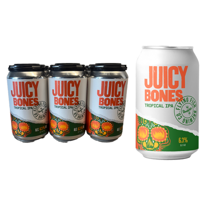Flying Fish Juicy  Bones Tropical IPA 6pk 12oz Cans 6.3% Abv