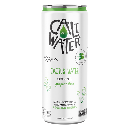 Caliwater Ginger Lime 12oz.