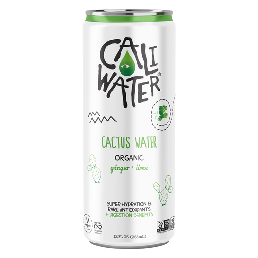 Caliwater Ginger Lime 12oz.