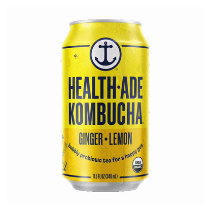Health-Ade Ginger Lemon Kombucha 4pk 11.5oz Can
