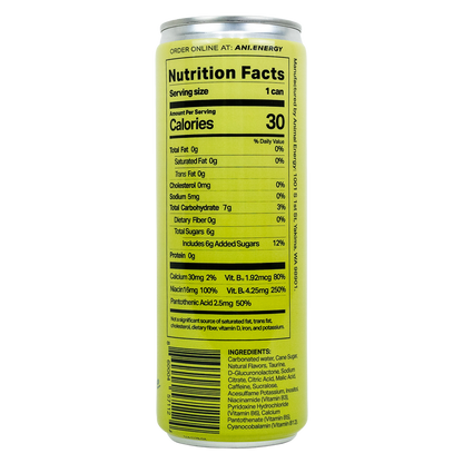 Ani Energy Lemon Lime 12oz