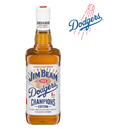 Jim Beam Bourbon Dodgers Bottle 750ml Bottle