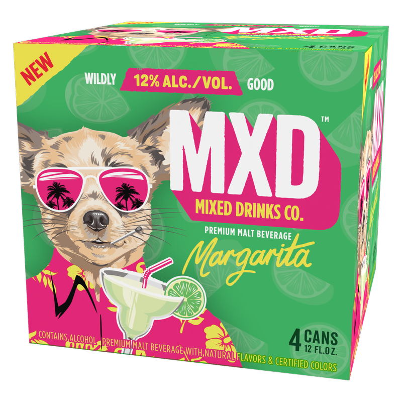 MXD Margarita 4pk 12oz Can 12% ABV