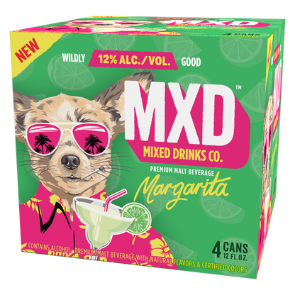 MXD Margarita 4pk 12oz Can 12% ABV