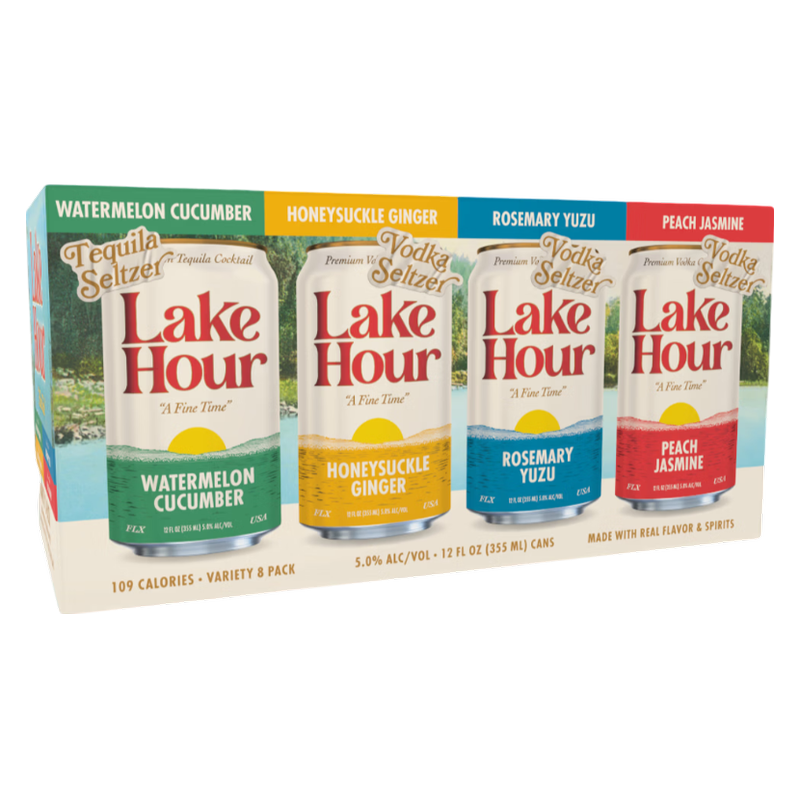 Lake Hour Cocktail Variety 8 Pack 12oz Cans 5% ABV