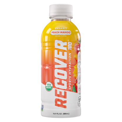 Recover 180 Organic Peach Mango Sports Drink 16.9oz Btl