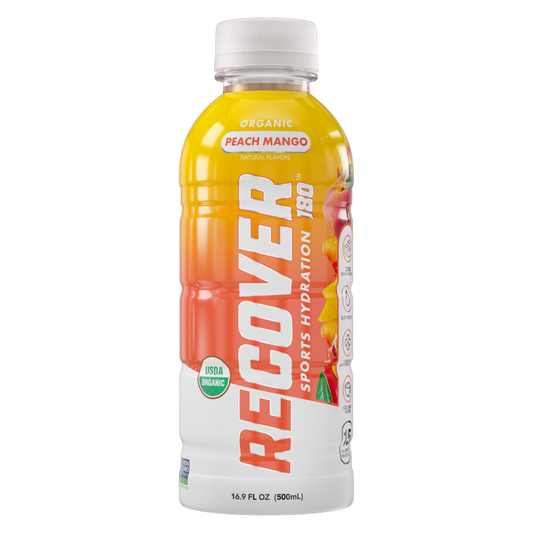 Recover 180 Organic Peach Mango Sports Drink 16.9oz Btl