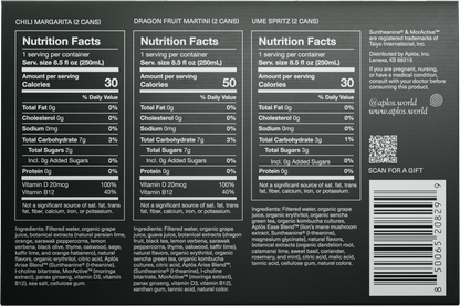 Aplós Variety 6pk Functional Non-Alc Cocktails