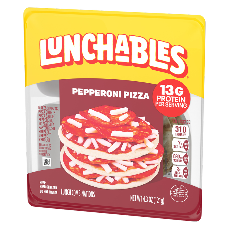 Lunchables Pepperoni Pizza - 4.3oz