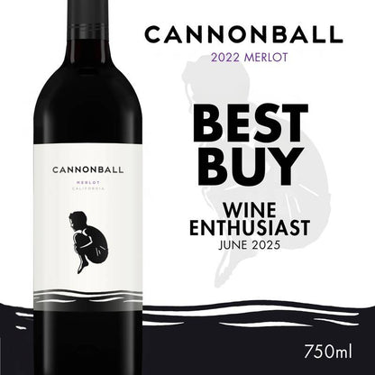 Cannonball Merlot 750ml