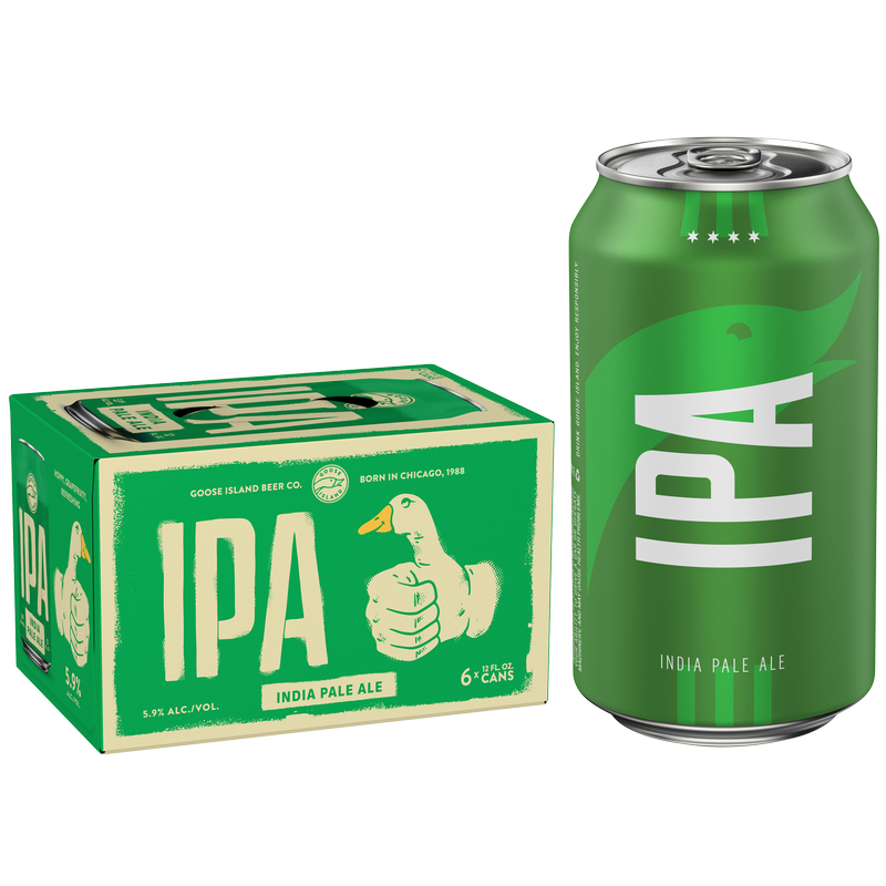 Goose Island IPA 6pk 12oz Cans 5.9% ABV