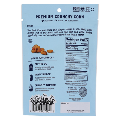Love Corn Sea Salt Roasted Corn Snack 4oz
