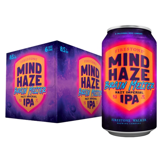 Firestone Walker Brain Melter Hazy IPA 6pk 12oz Can 8.5% ABV