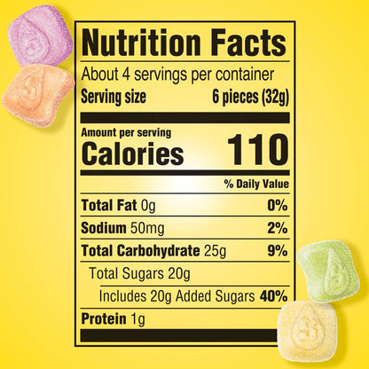 STARBURST Airs Tropical Sour Gummy Candy, 4.3 oz Bag