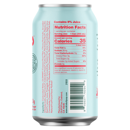 OLIPOP Tropical Punch 12 oz