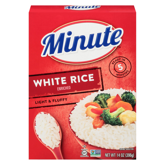 Minute Instant Enriched Long Grain White Rice 14oz