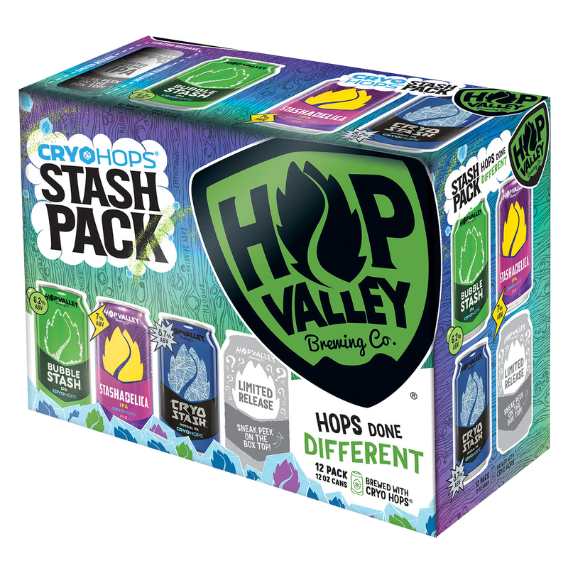 Hop Valley Cryo Hop Stash Pack 12pk 12oz Can