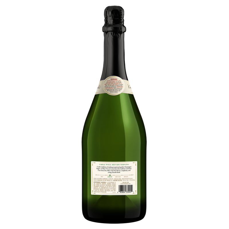 Cook's California Champagne Extra Dry 750 ml