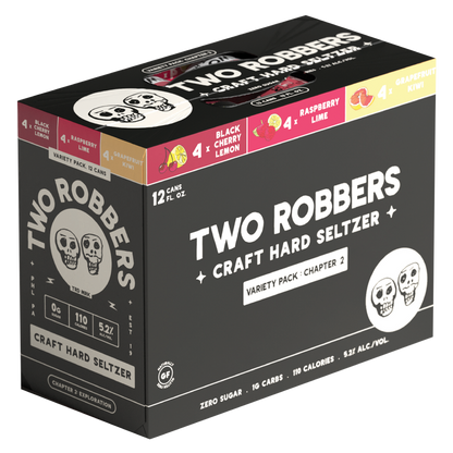 Two Robbers Variety Seltzer - Chapter 2 12pk 12oz Can 5.2% ABV