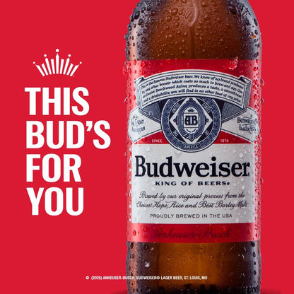 Budweiser 12pk 16oz Bottle 5.0% ABV