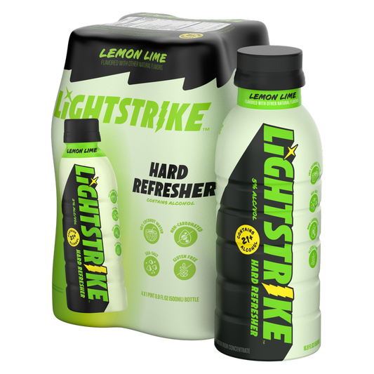 Lightstrike Lemon Lime 4pk 16.9oz Bottle 5% ABV
