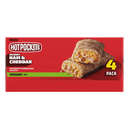 Hot Pockets Ham & Cheddar 4ct