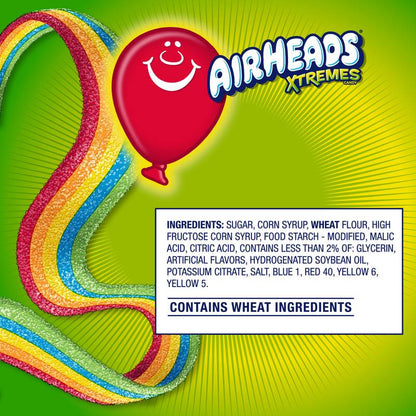 Airheads Xtremes Rainbow Berry Bar 2oz