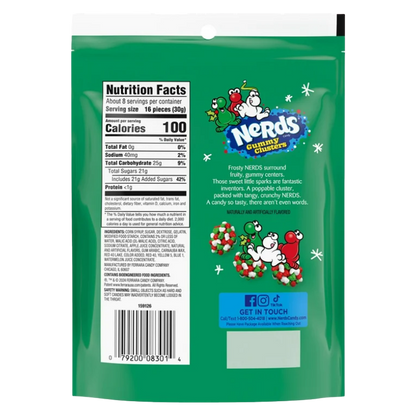 Nerds Holiday Frosty Gummy Clusters, 8oz