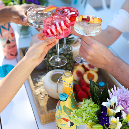 2canos Peach & Apricot Frizzante 750ml 5% ABV