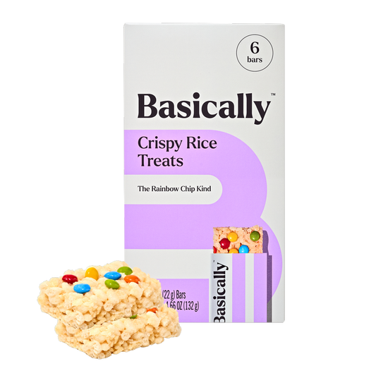 Basically Rainbow Chip Crispy Rice Treats, 6ct