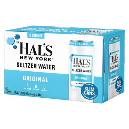 Hal's New York Original Seltzer 8pk 12oz Can