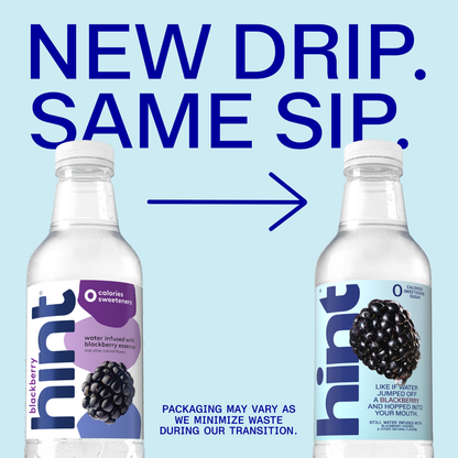 Hint Blackberry Water 16oz Btl