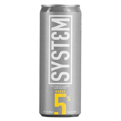 System Seltzers Mango 9pk 12oz Can 0,5,8% ABV