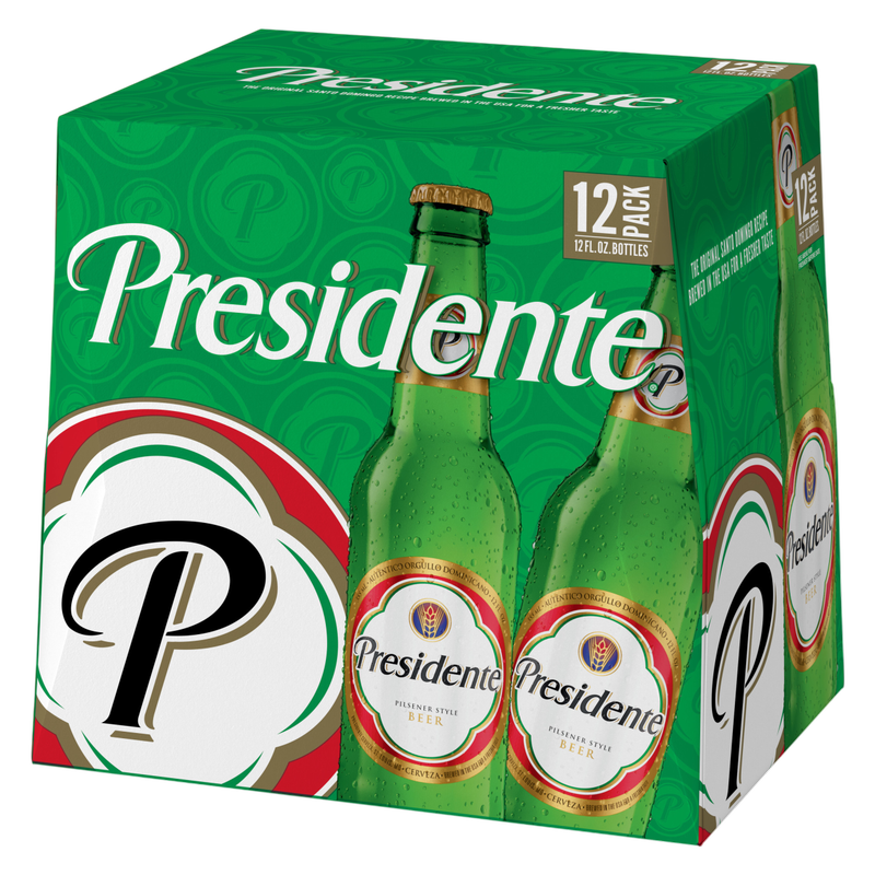 Presidente Lager 12pk 12oz Btl 5.0% ABV