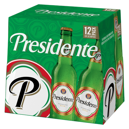 Presidente Lager 12pk 12oz Btl 5.0% ABV