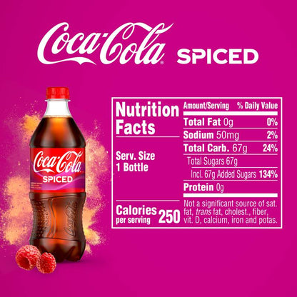 Coca-Cola Spiced 20oz Btl