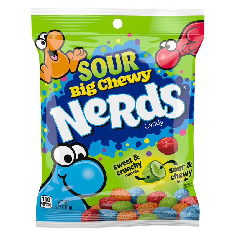 Nerds Big Chewy Sour Candy 6oz