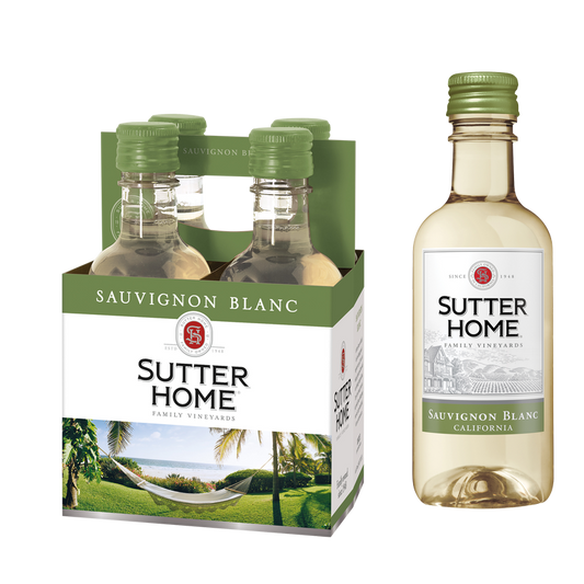 Sutter Home Sauvignon Blanc 4pk 187ml