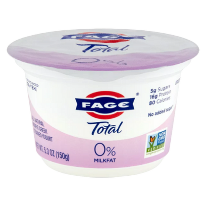 Fage Total 0% Milkfat Plain Greek Yogurt - 5.3oz