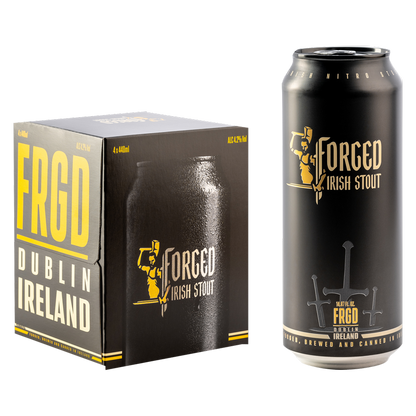 Forged Irish Stout 4pk 14.9oz Can 4.2% ABV