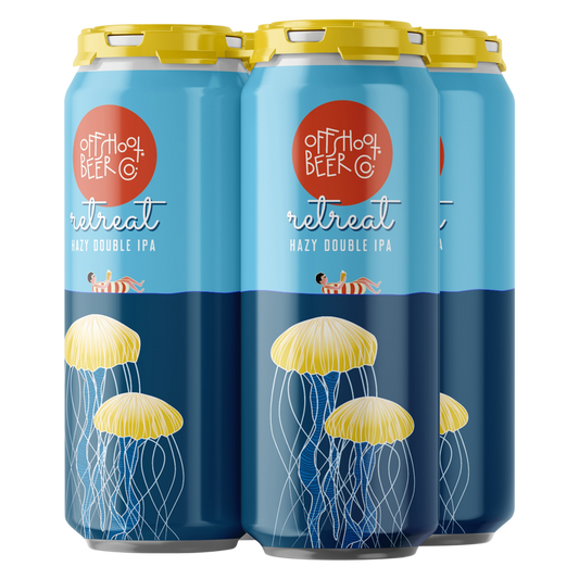 Offshoot Beer Co. Retreat Hazy Double IPA 4pk 16oz Can