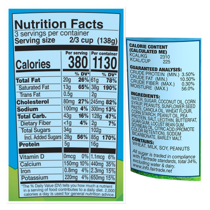 Ben & Jerry's Doggie Desserts Peanut Butter & Pretzel + Chocolate Chip Cookie Dough Ice Cream Bundle