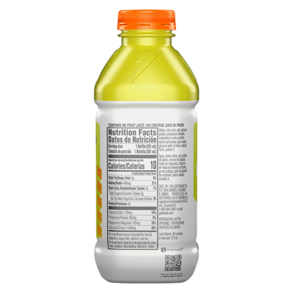 Gatorlyte Zero Sugar Lemon Lime 20oz Btl