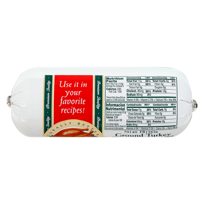 Carolina Frozen Ground Turkey - 1lb