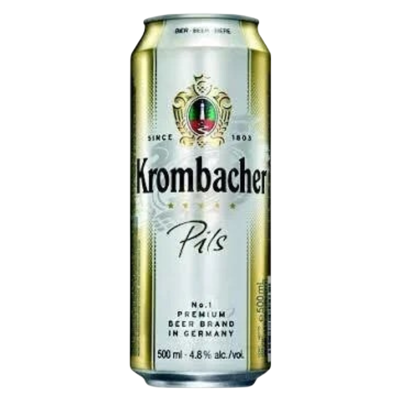 Krombacher Pils 4pk 16.9oz Can 4.8% ABV