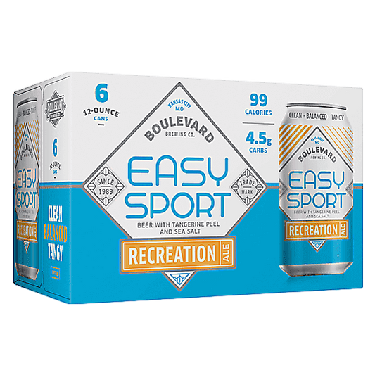 Boulevard Brewing Easy Sport Recreation Ale 6pk 12oz Can